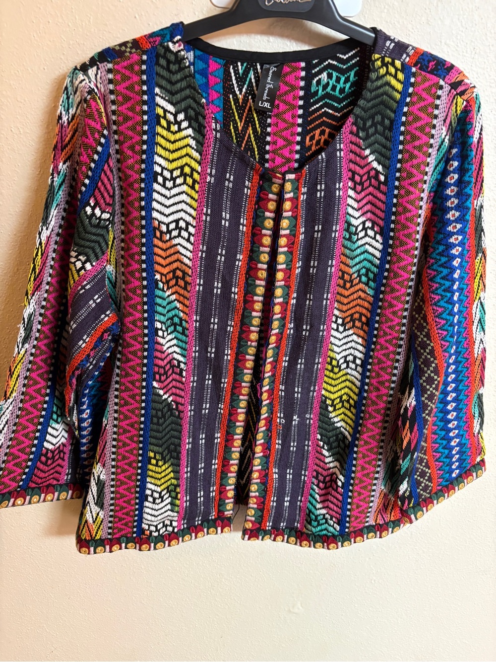 Colorful Aztec-Pattern Shirt - Multicolor